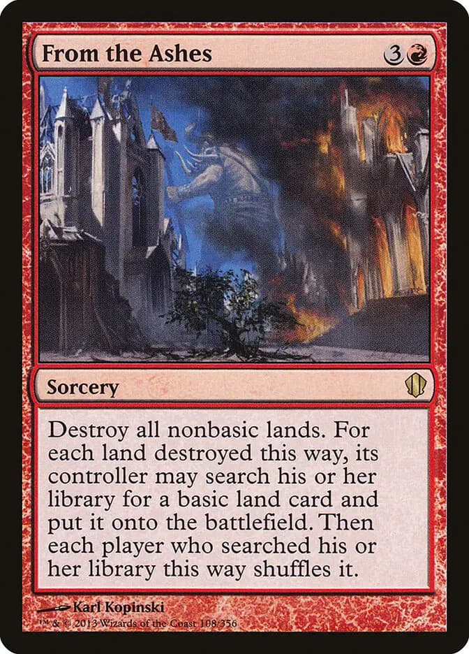 Card image of From the Ashes