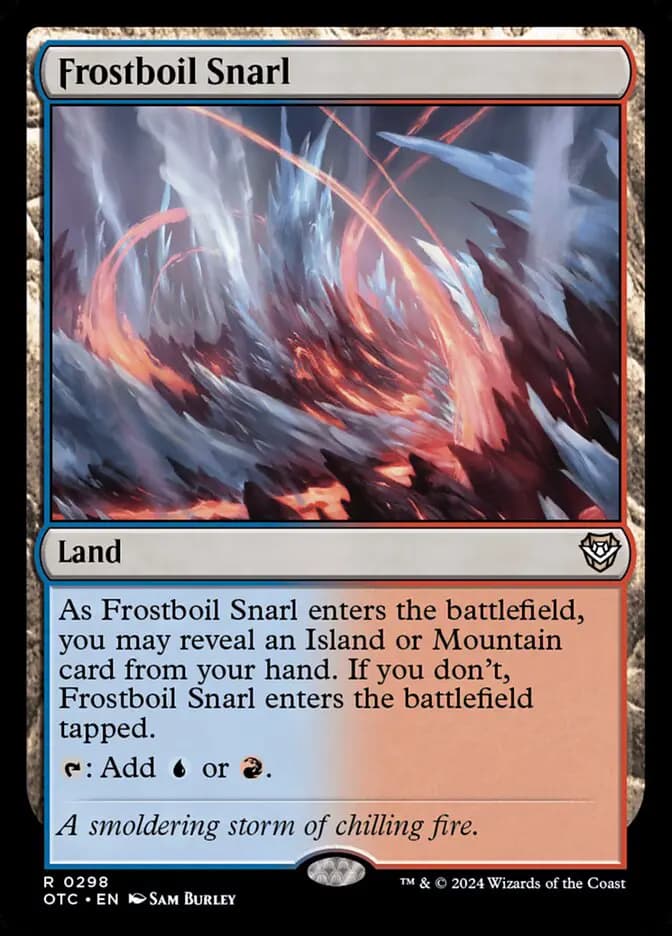 Card image of Frostboil Snarl