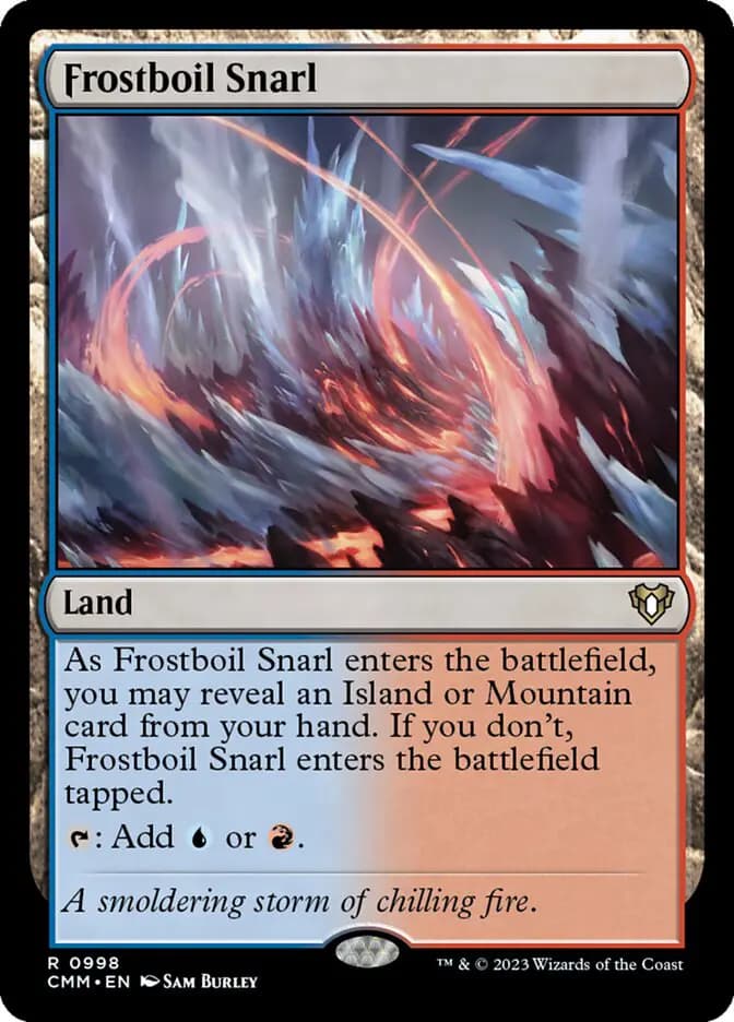 Card image of Frostboil Snarl
