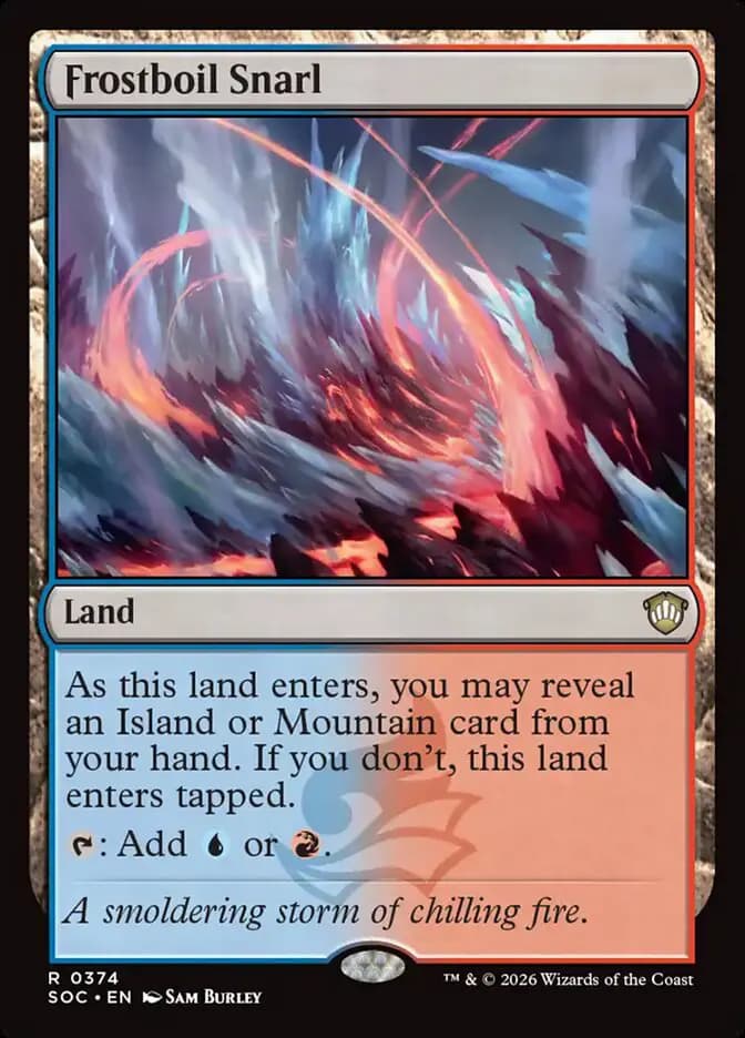Card image of Frostboil Snarl