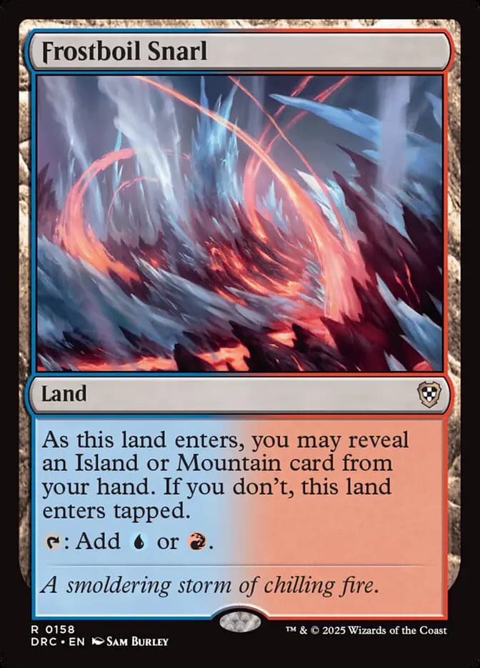 Card image of Frostboil Snarl