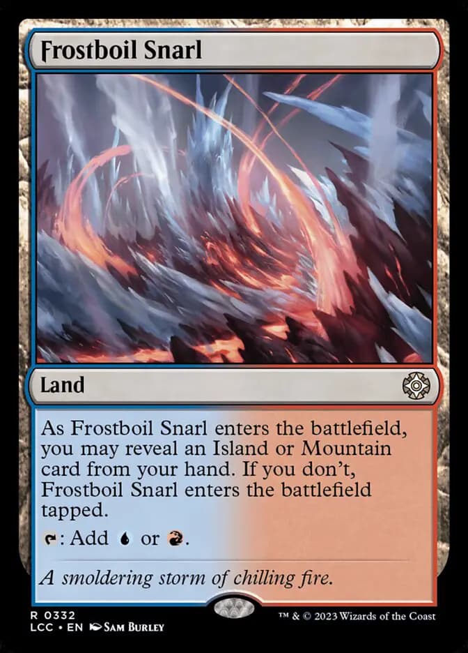 Card image of Frostboil Snarl