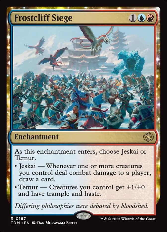 Card image of Frostcliff Siege