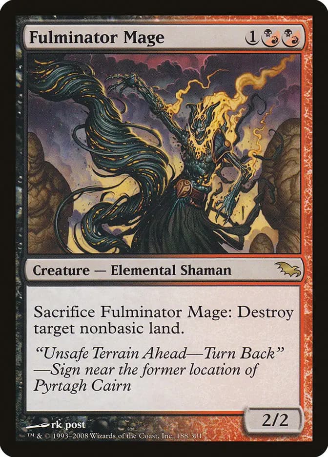 Card image of Fulminator Mage