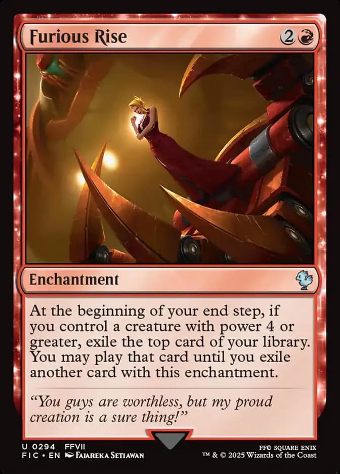 Card image of Furious Rise