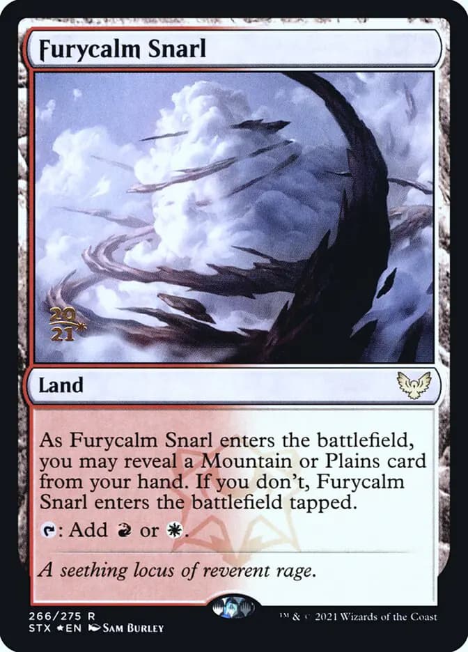 Card image of Furycalm Snarl
