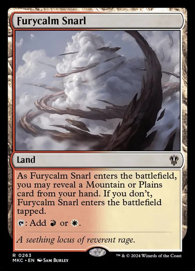Card image of Furycalm Snarl
