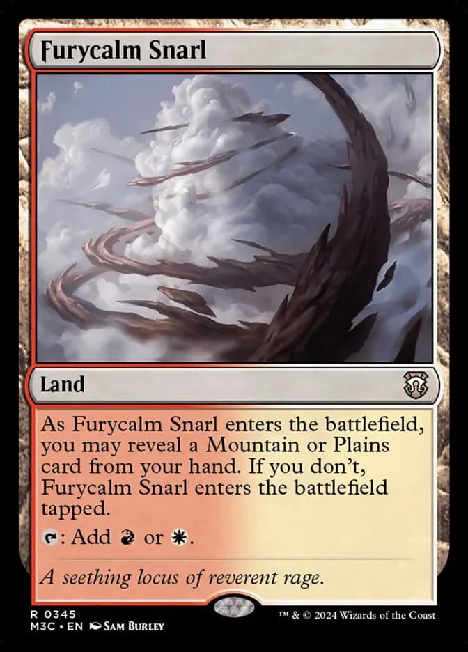 Card image of Furycalm Snarl