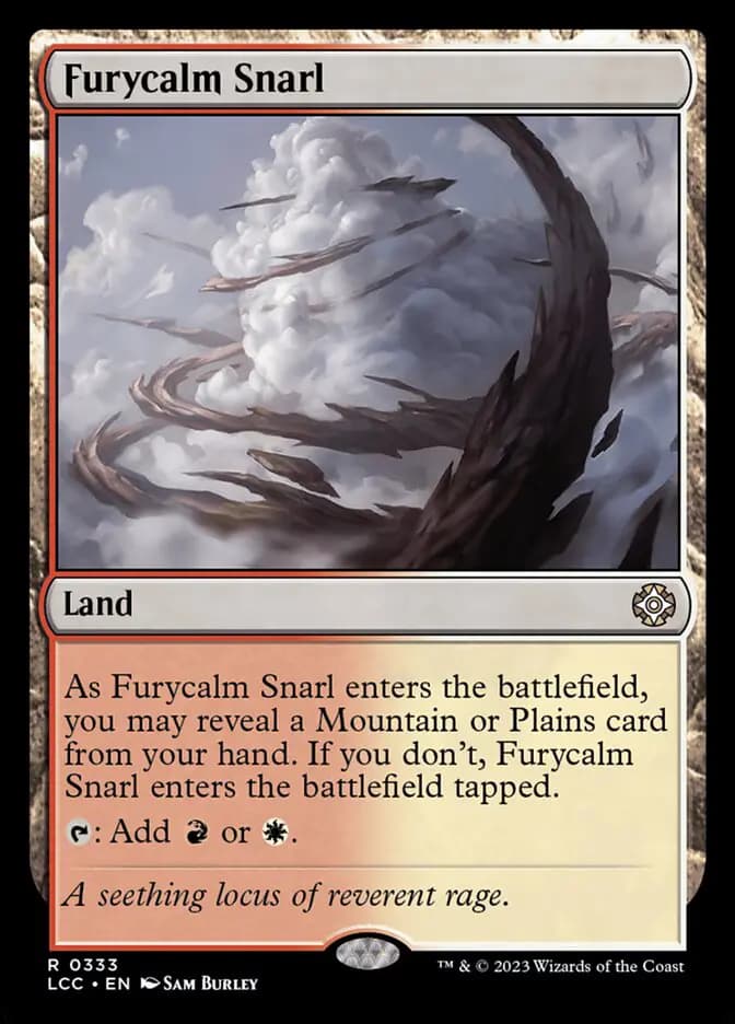Card image of Furycalm Snarl