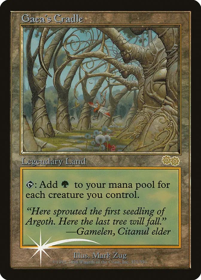 Card image of Gaea's Cradle