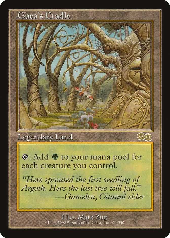 Card image of Gaea's Cradle