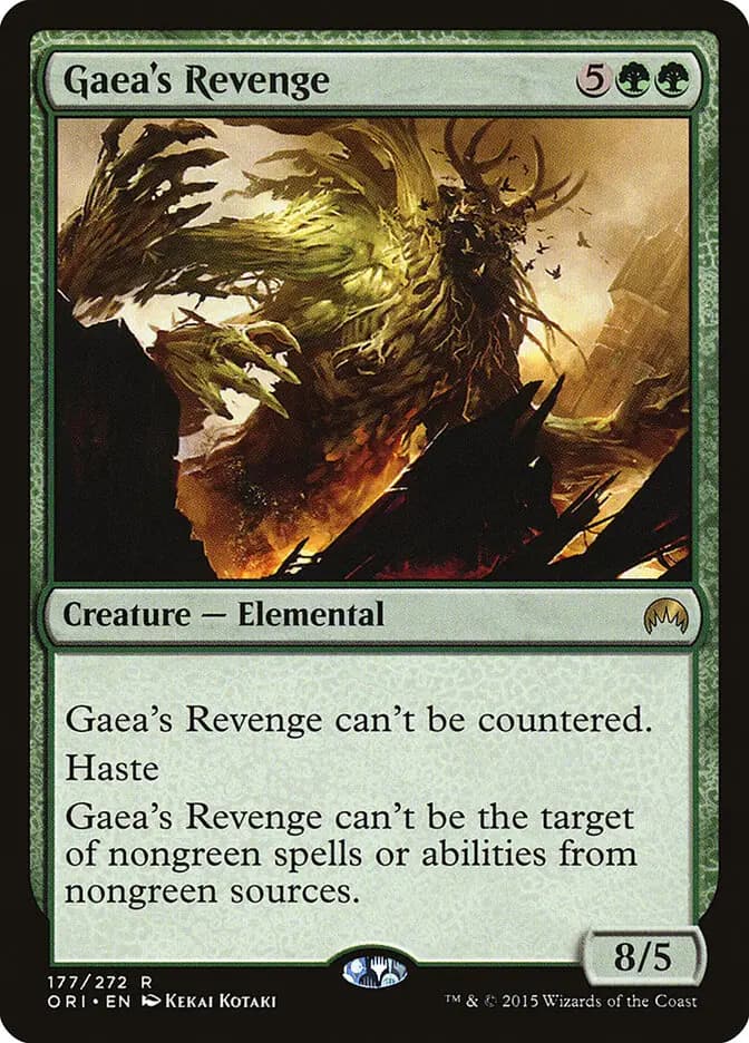 Card image of Gaea's Revenge
