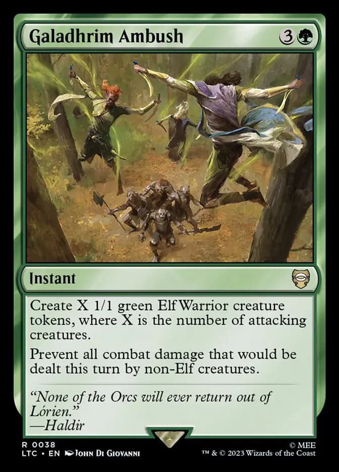 Card image of Galadhrim Ambush