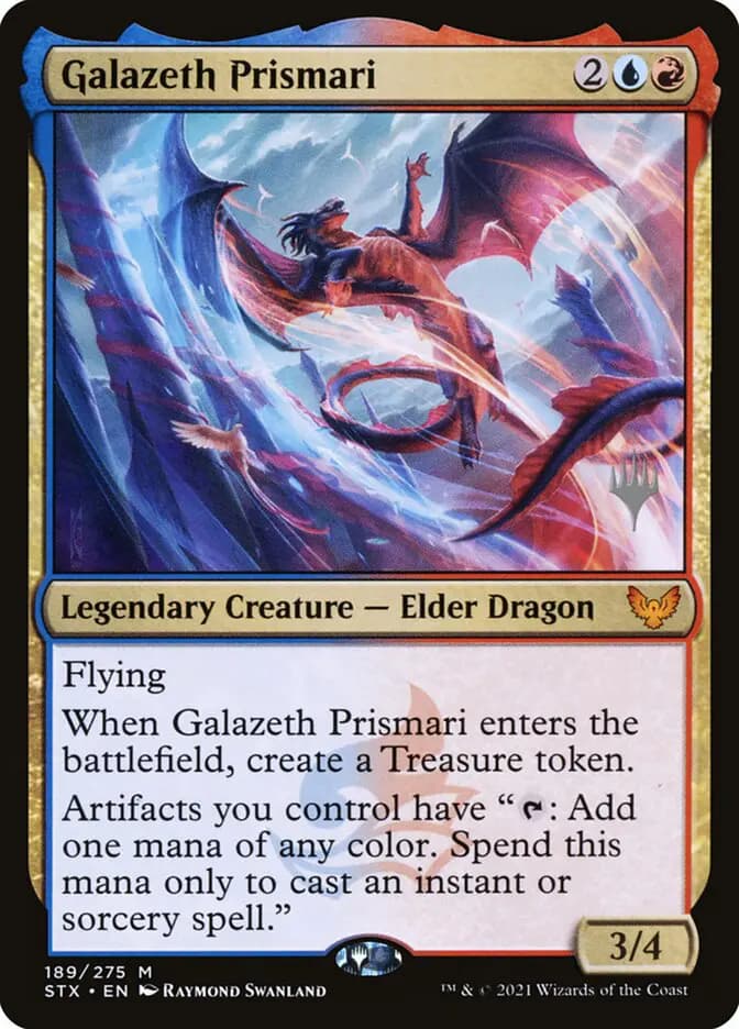 Card image of Galazeth Prismari