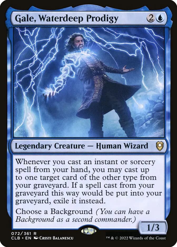 Card image of Gale, Waterdeep Prodigy