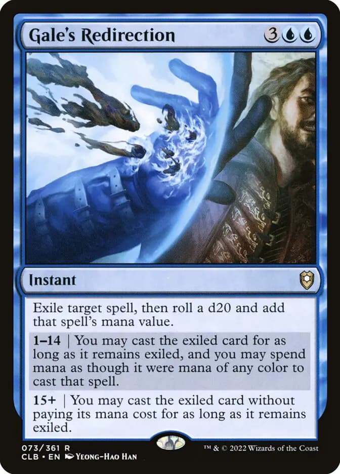 Card image of Gale's Redirection
