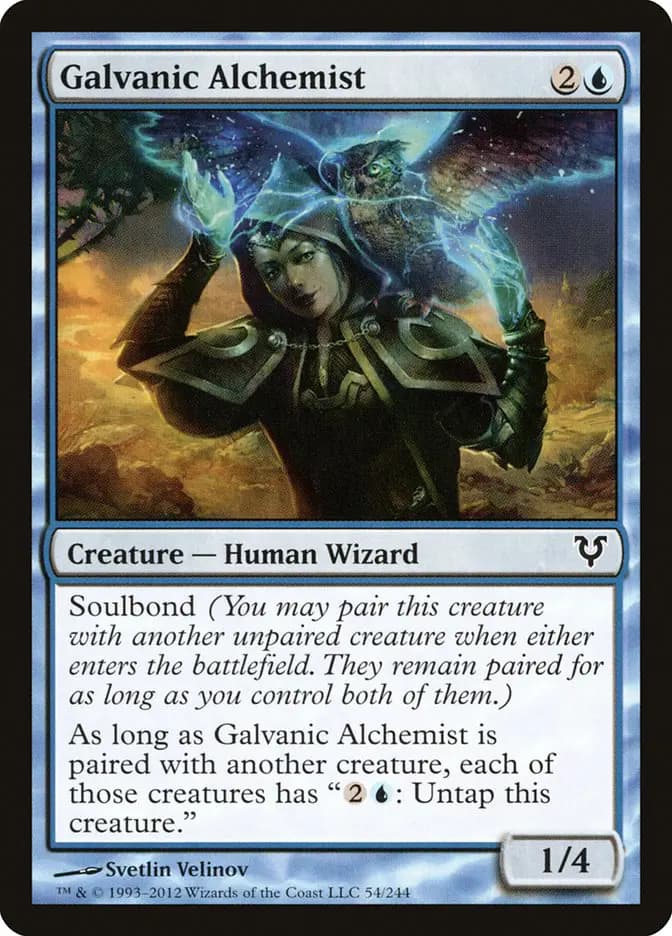 Card image of Galvanic Alchemist