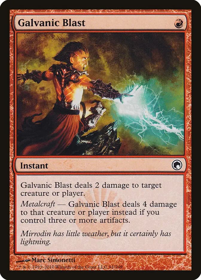 Card image of Galvanic Blast