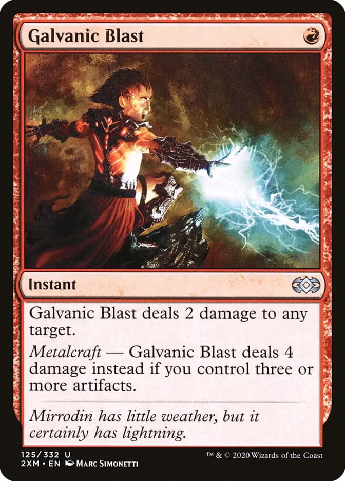 Card image of Galvanic Blast