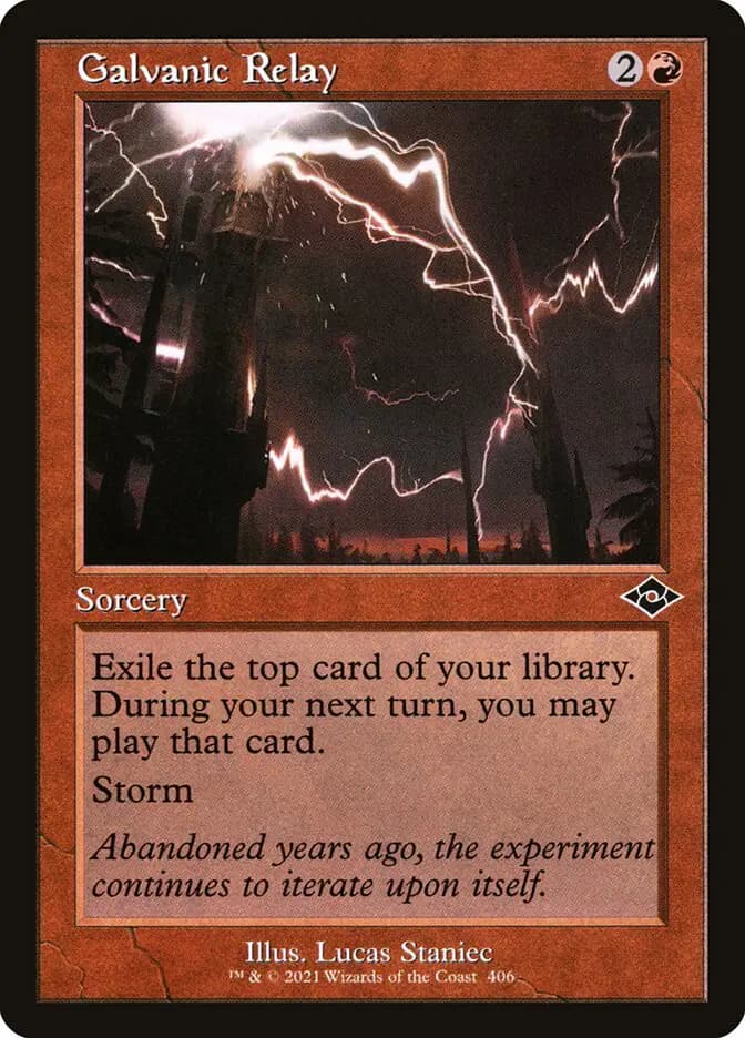 Card image of Galvanic Relay