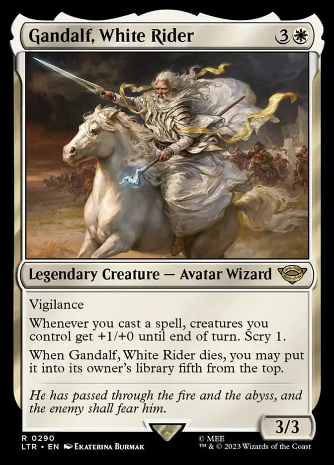 Card image of Gandalf, White Rider
