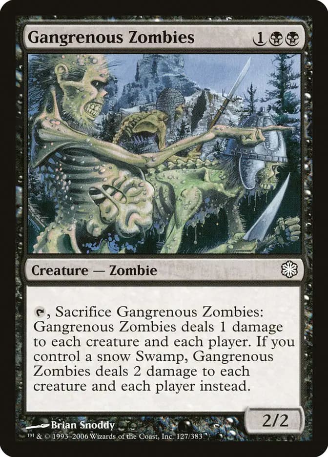 Card image of Gangrenous Zombies