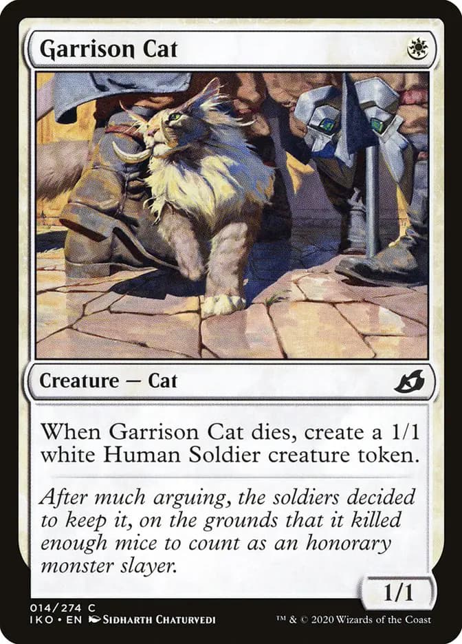 Card image of Garrison Cat