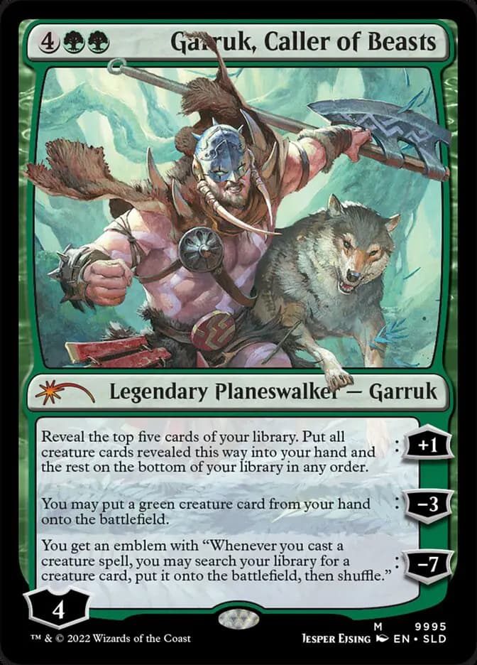 Card image of Garruk, Caller of Beasts