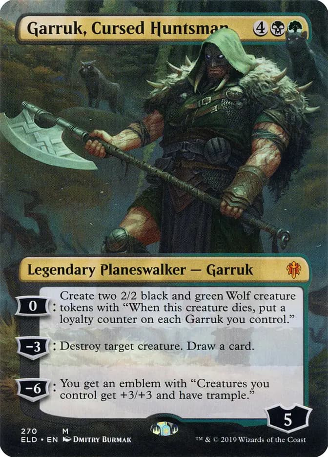 Card image of Garruk, Cursed Huntsman