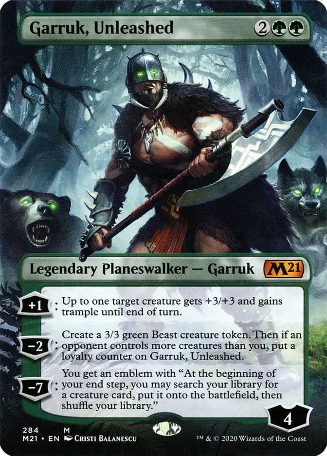 Card image of Garruk, Unleashed