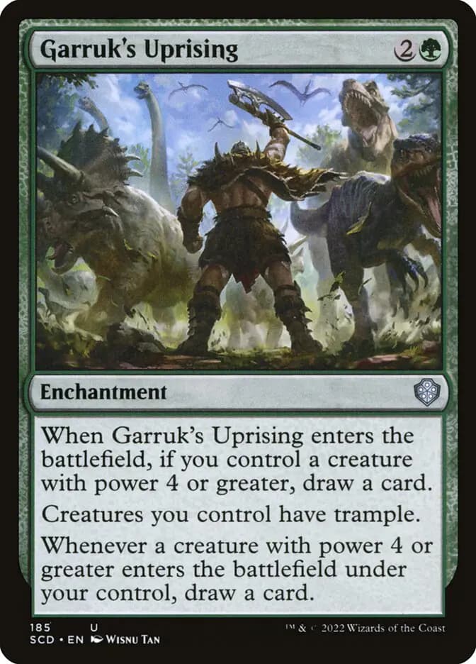 Card image of Garruk's Uprising