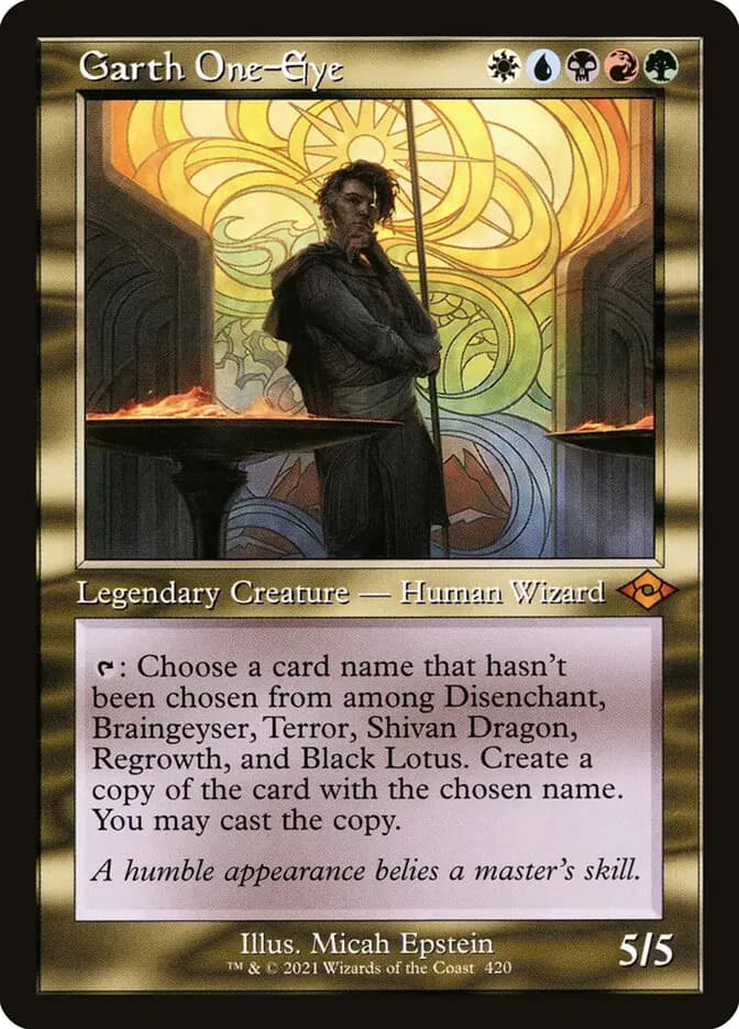 Card image of Garth One-Eye