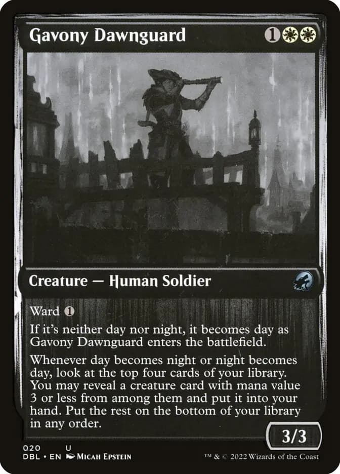 Card image of Gavony Dawnguard