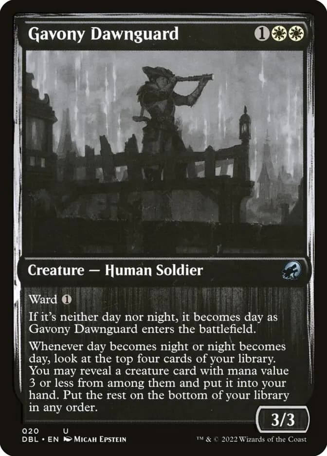 Card image of Gavony Dawnguard