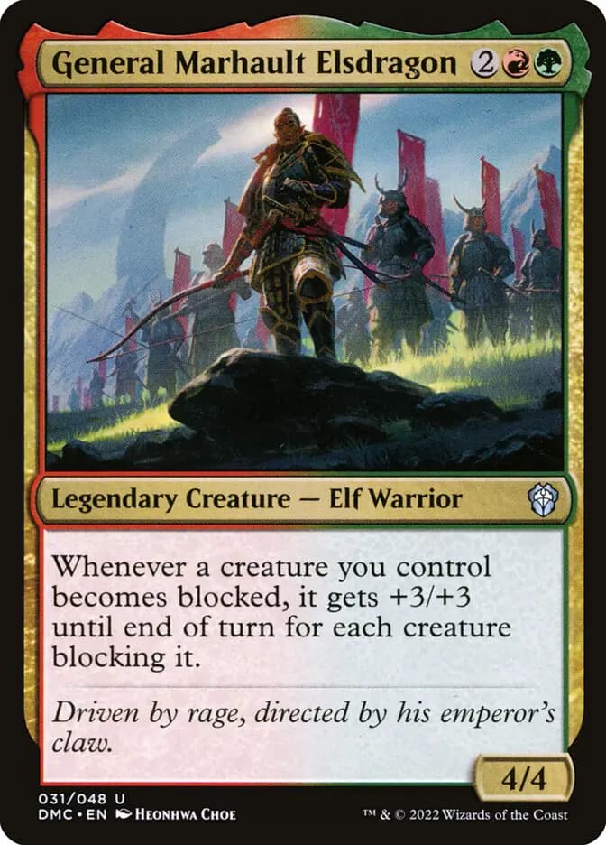 Card image of General Marhault Elsdragon