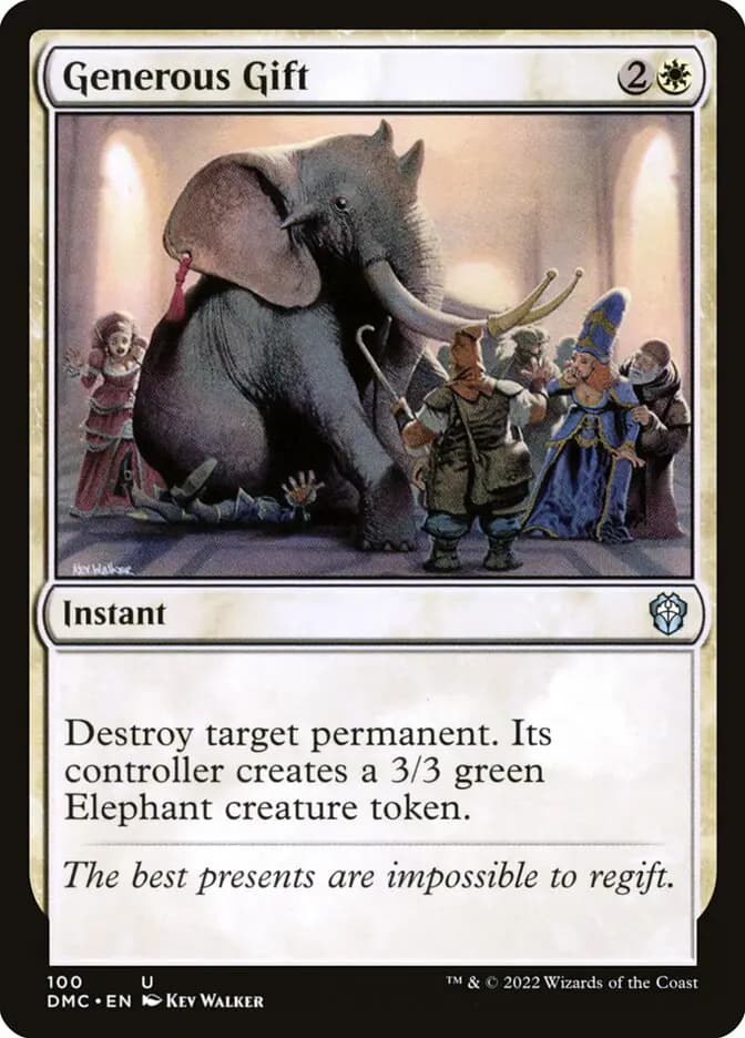 Card image of Generous Gift