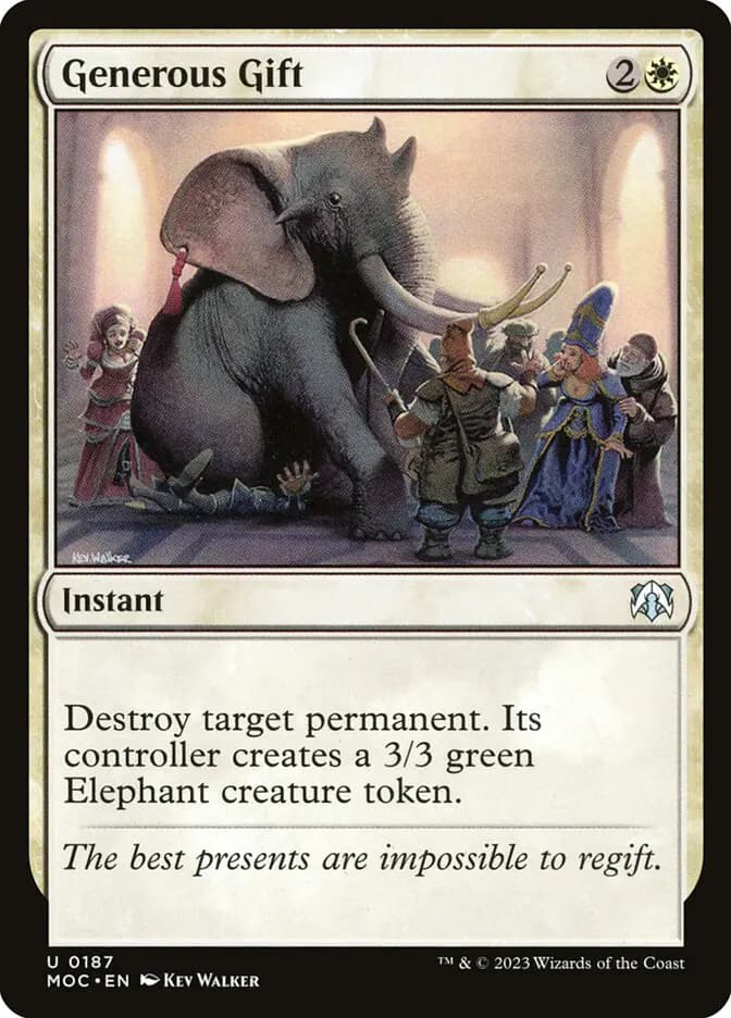 Card image of Generous Gift