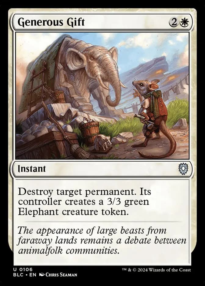 Card image of Generous Gift