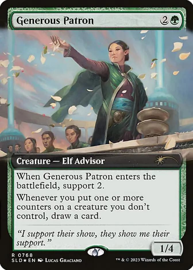 Card image of Generous Patron