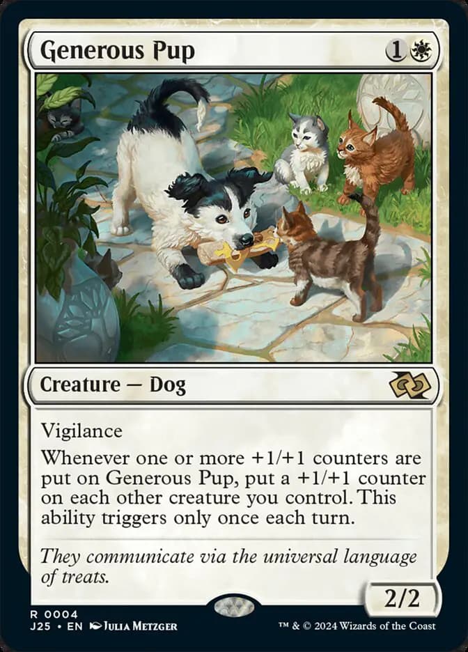 Card image of Generous Pup