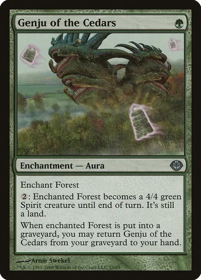 Card image of Genju of the Cedars