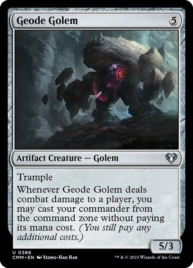 Card image of Geode Golem
