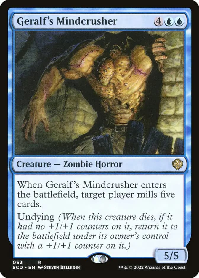 Card image of Geralf's Mindcrusher