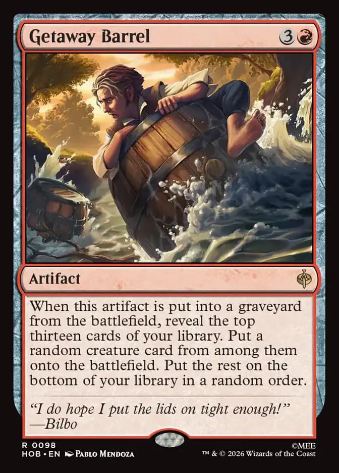 Card image of Getaway Barrel