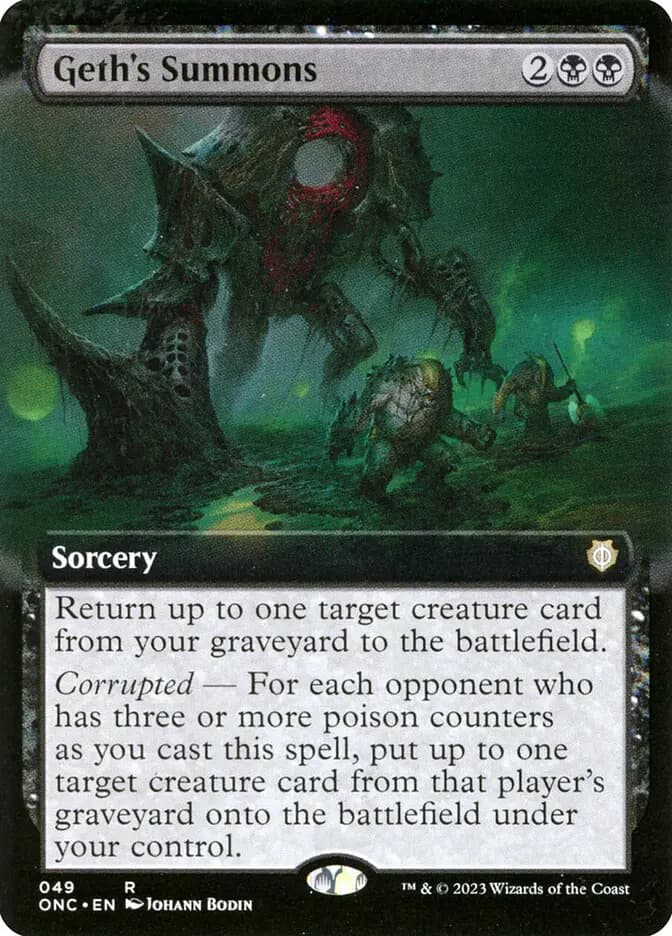 Card image of Geth's Summons