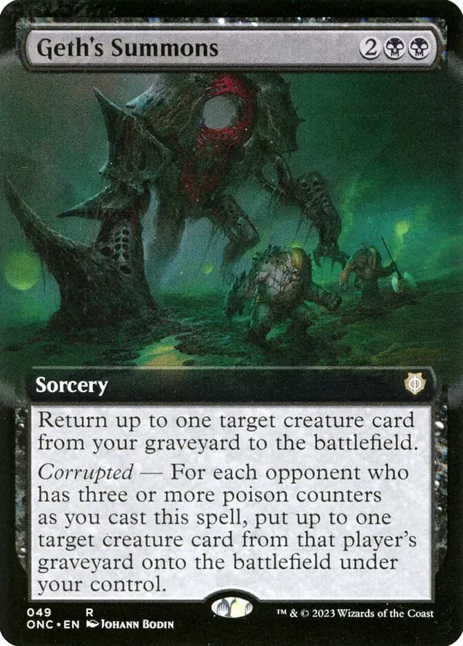 Card image of Geth's Summons