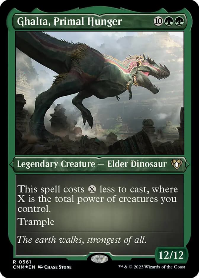 Card image of Ghalta, Primal Hunger