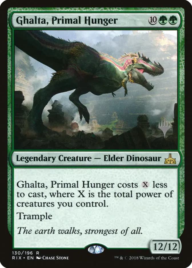 Card image of Ghalta, Primal Hunger