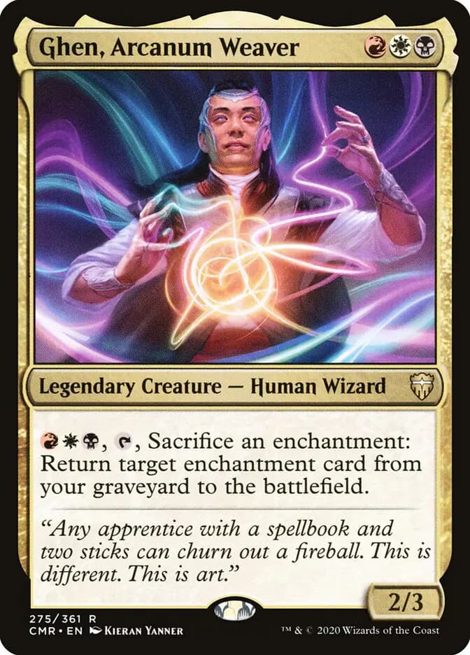 Card image of Ghen, Arcanum Weaver