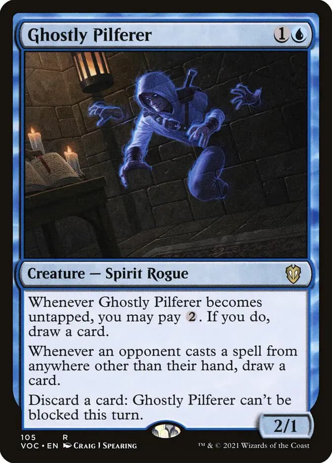 Card image of Ghostly Pilferer